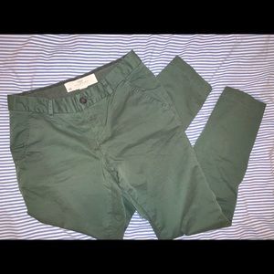 H&M Khaki straight pants
